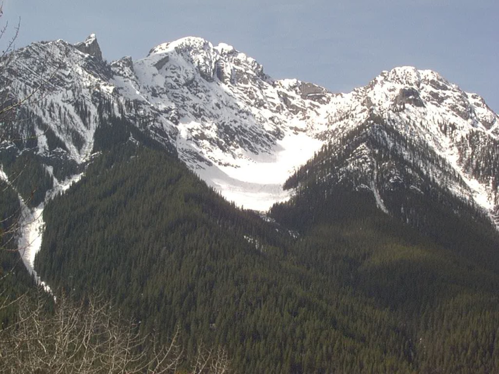 The Canadian Rockies in Kootenay National Park along Banff-Windemere HWY.