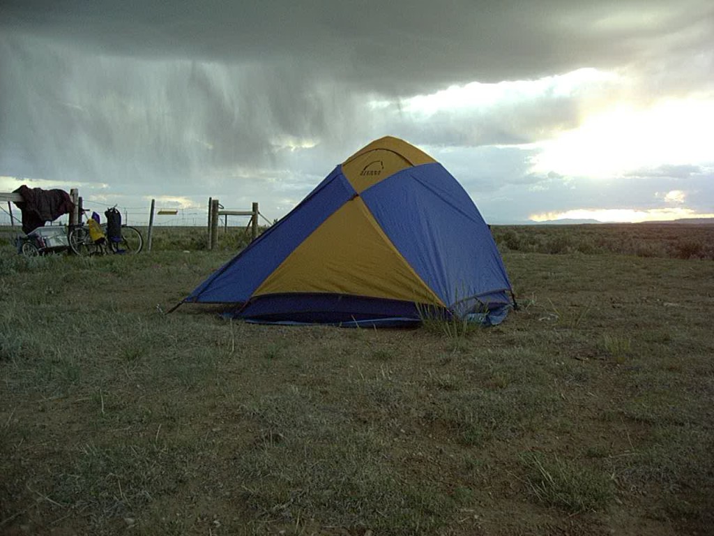 It can be pretty bleak in Wyoming.  Somewhere between Cody and the Bighorns