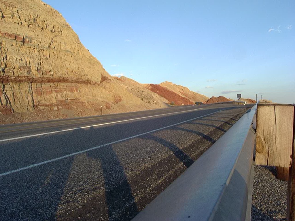 Near Boysen Reservoir in Wyoming