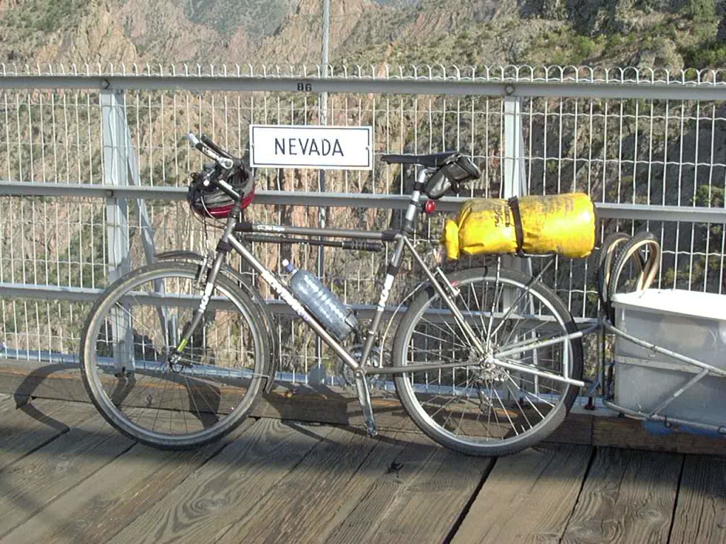 Royal Gorge - the highest bridge to river in the world.  You have to pay $15 to cross!