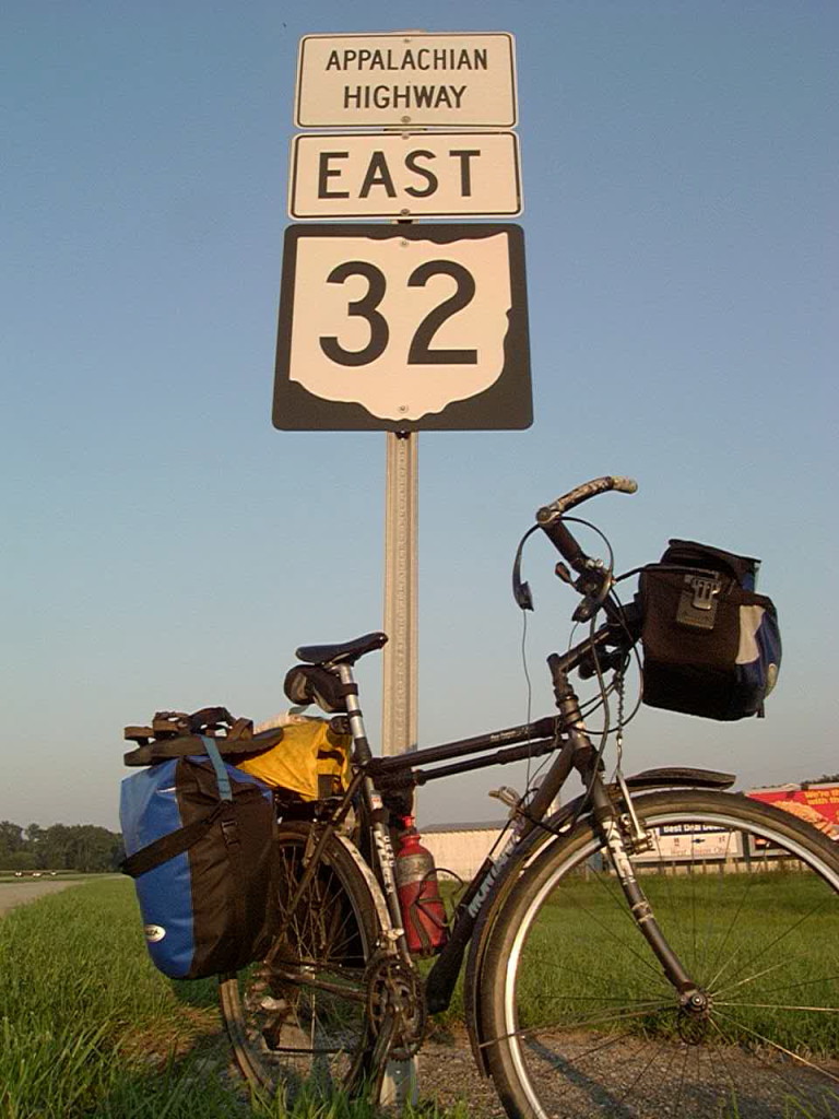 Ohio.  Notice my pared down set of gear