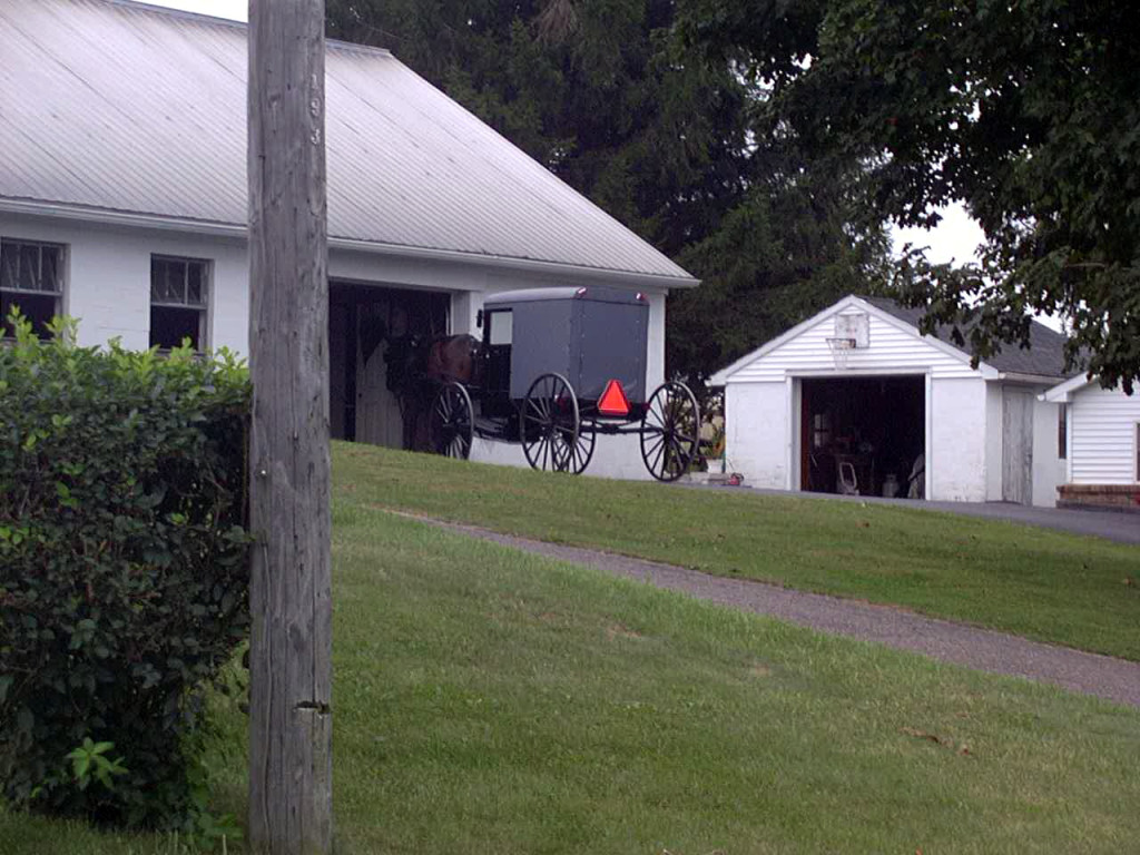 Lancaster horse and carriage 