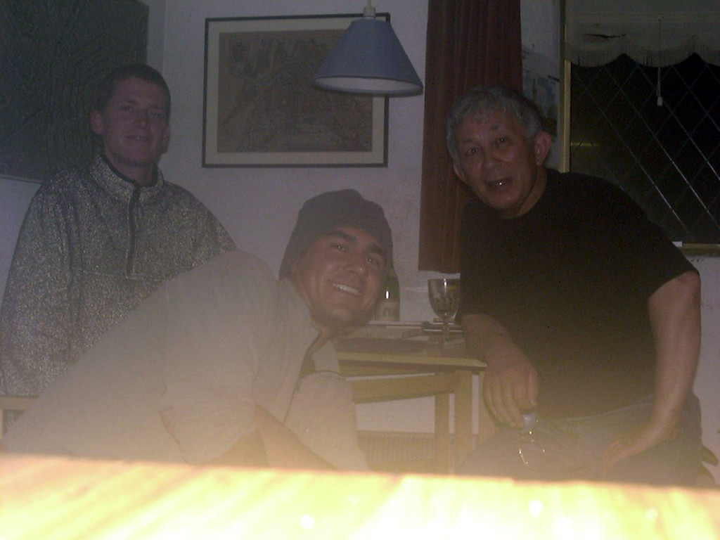 We met this man named Laurens. He invited us to stay in his home in Birr, Ireland