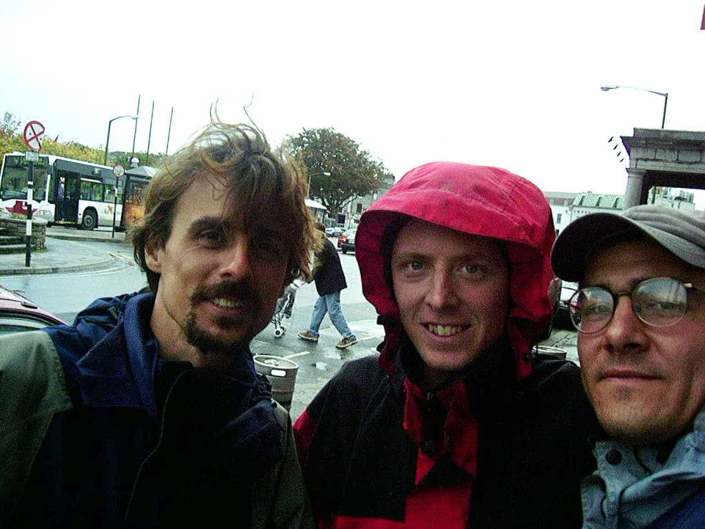 Mark, a cycle tourist we met. Pictured in Galway, Ireland.
