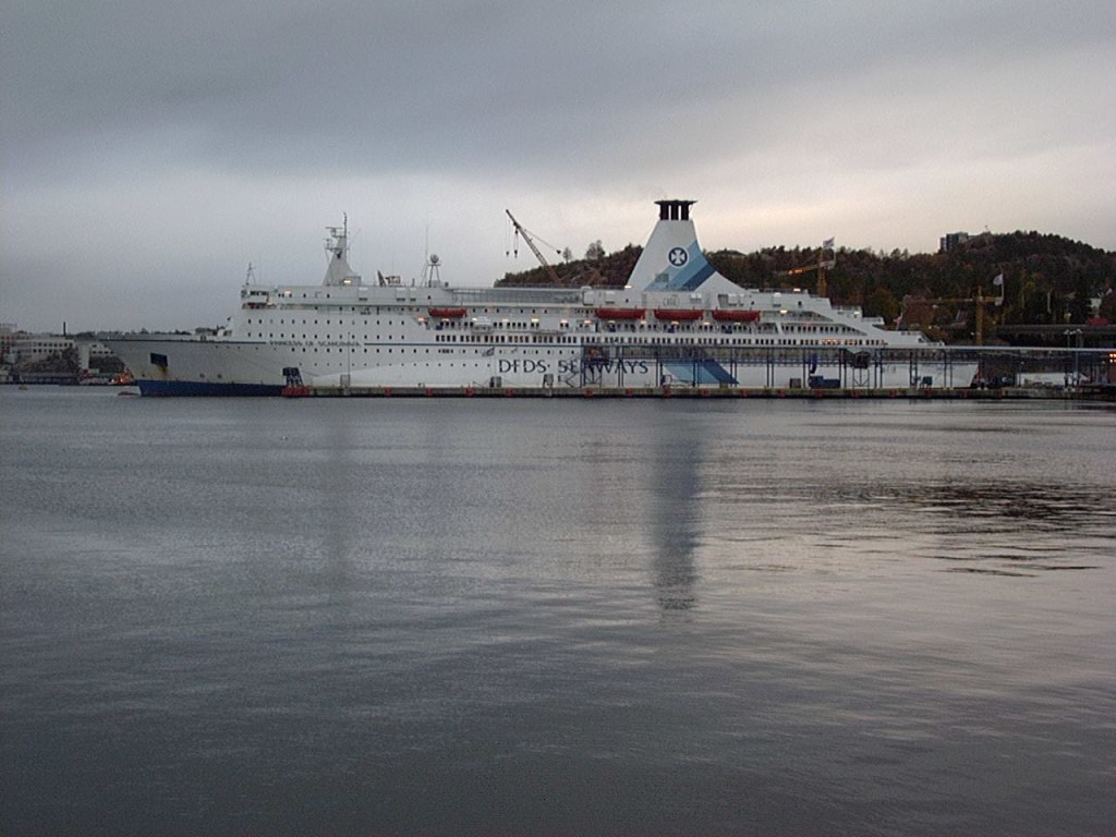 The ferry we took to Kristiansand