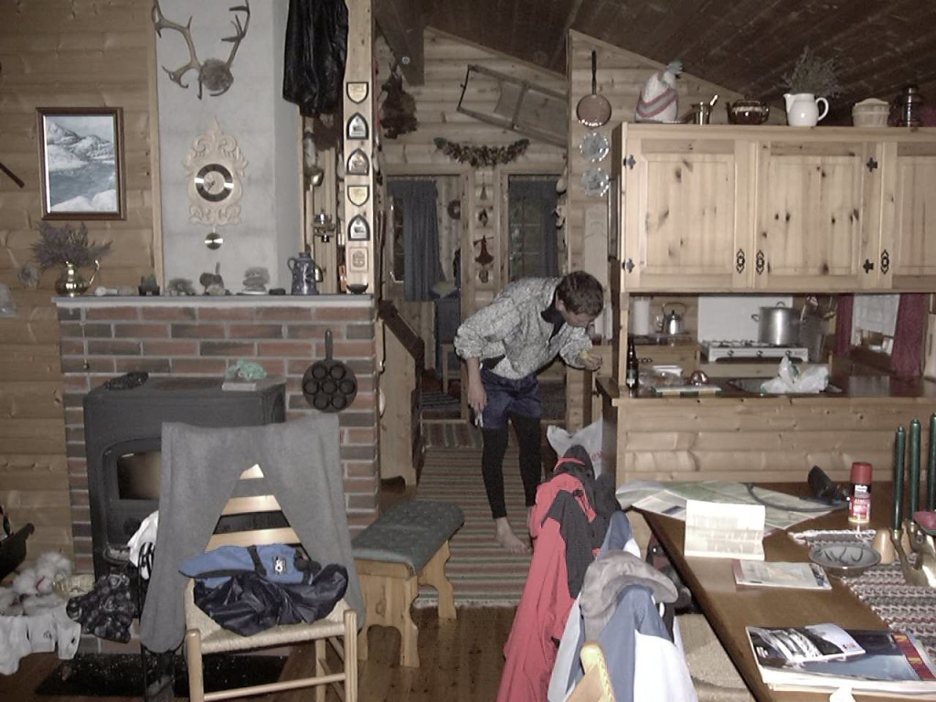 We met some kind folks in Herefoss who took us to stay in their Cabin! What kind people.