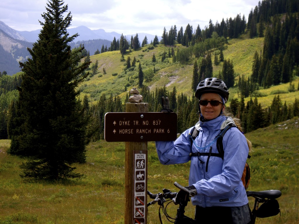 Great scenery along the Dyke Trail