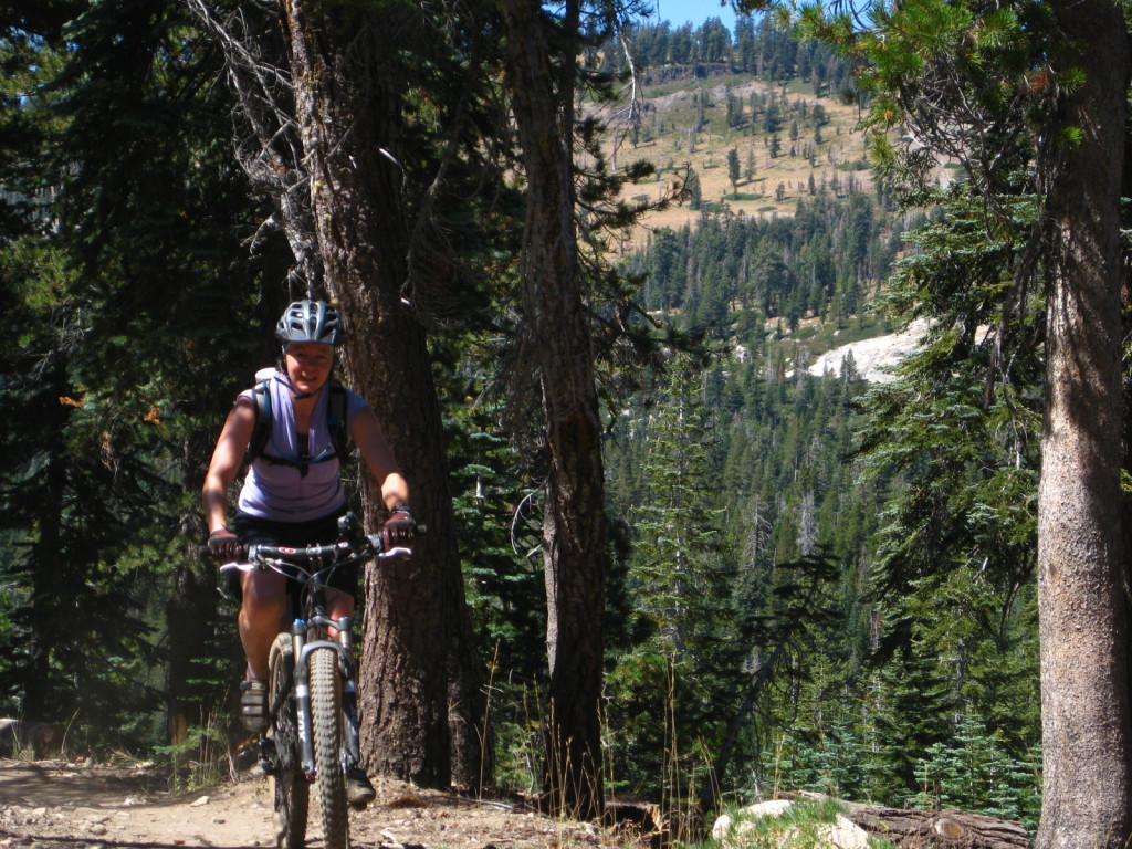 Janet ascending Forest Route 7N93