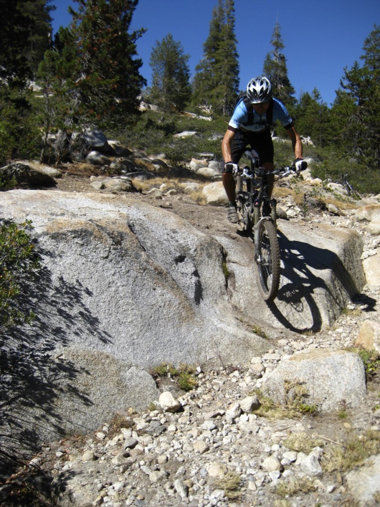 Descending the Bee Gulch Trail - it's short - but sweet!