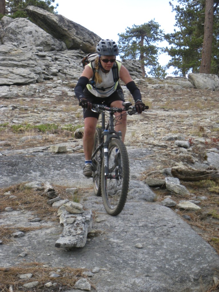 Janet on PCP trail.