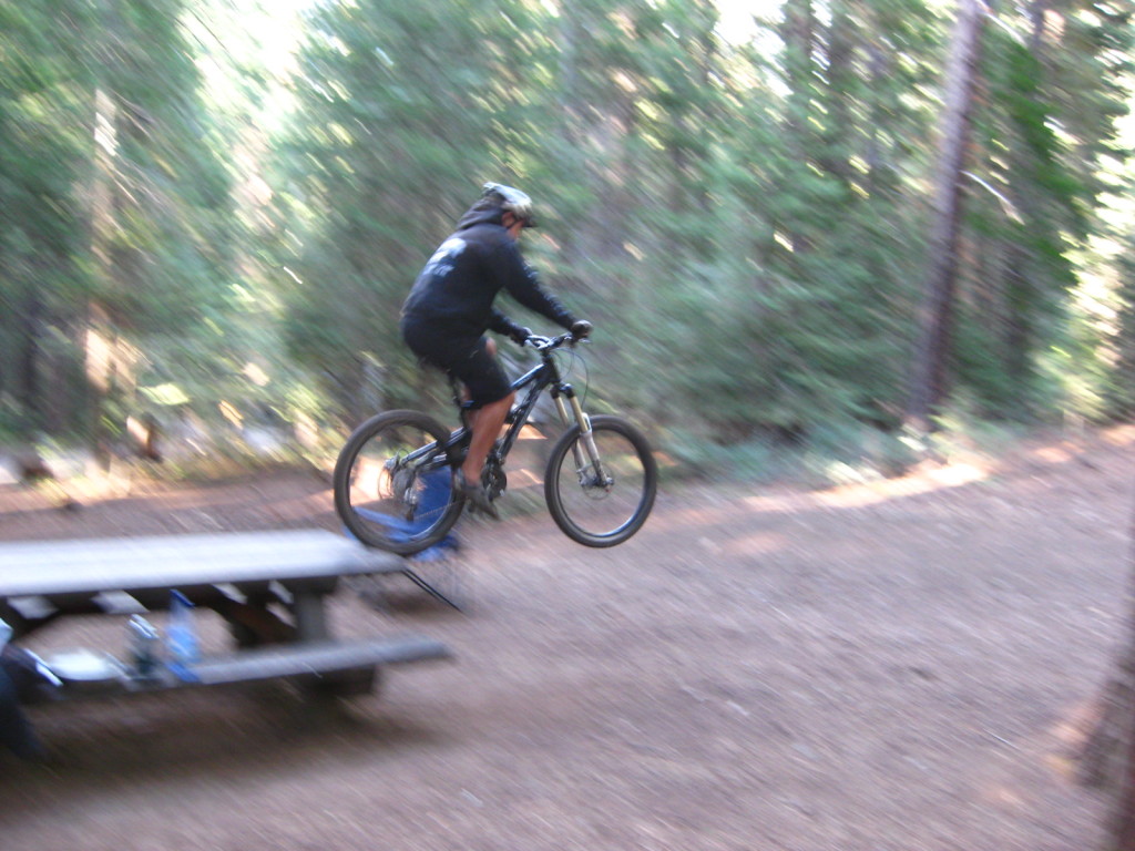 Some bench dropping in camp