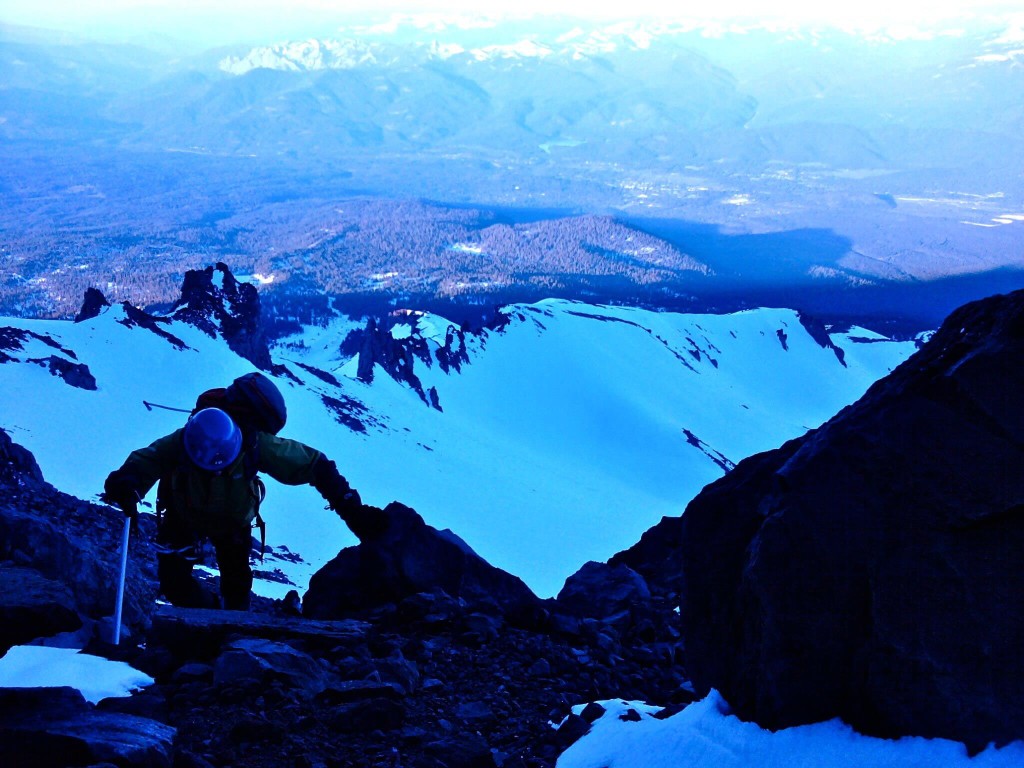 Early morning on Casaval Ridge