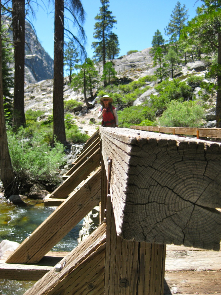 Fortunately, there are some bridge crossings over the Tuolumne River.