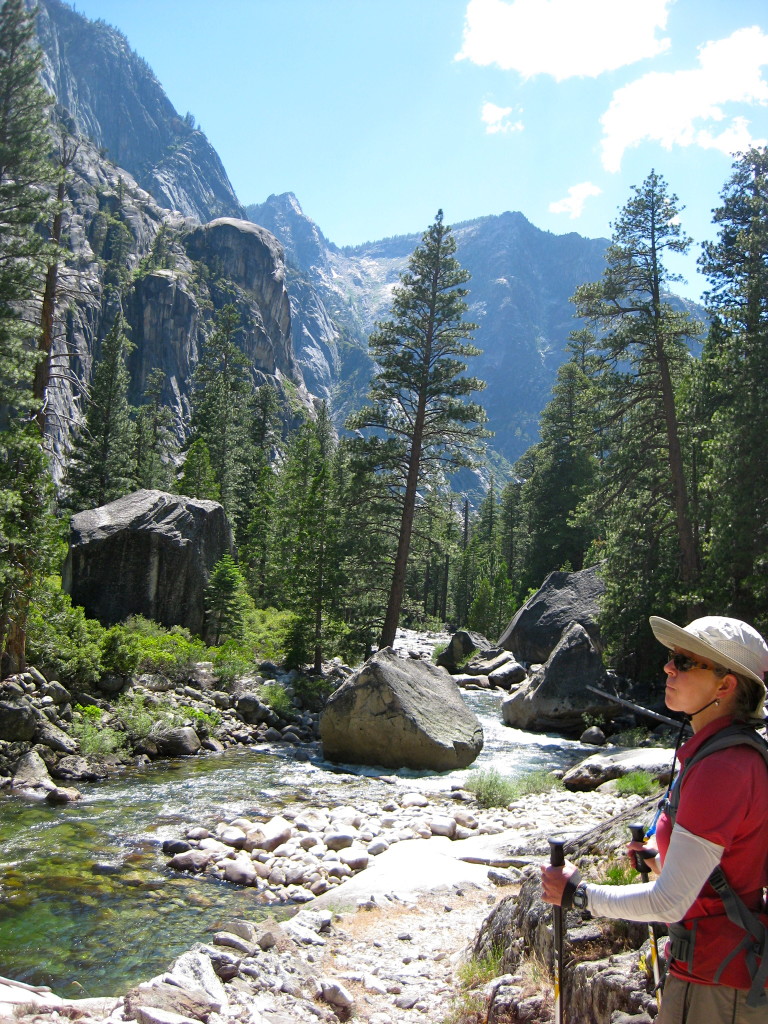 This is an area where the canyon gets more narrow - right near the confluence with Cathedral Creek.