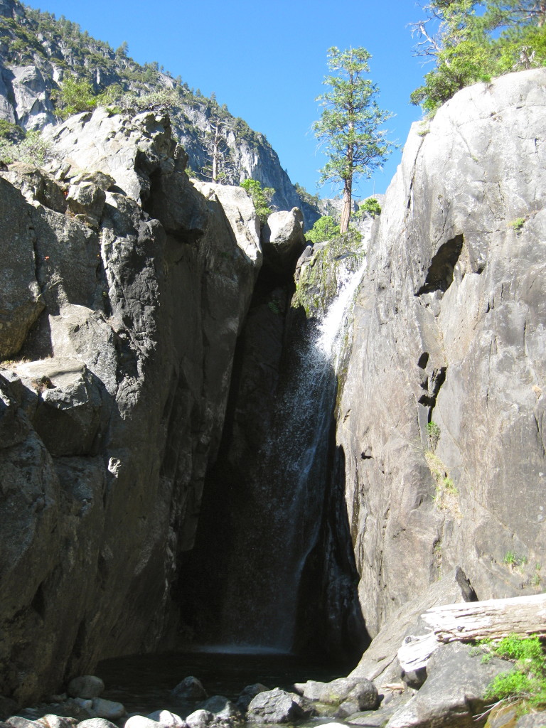 Falls at the Confluence of Register Creek and Rodgers Canyon