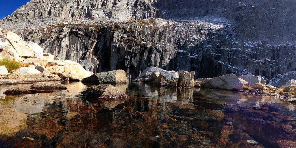 Precipice Lake.  The view here is absolutely stunning!