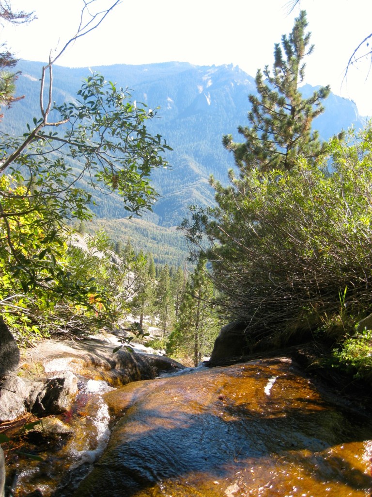 Small falls of Mehrten Creek