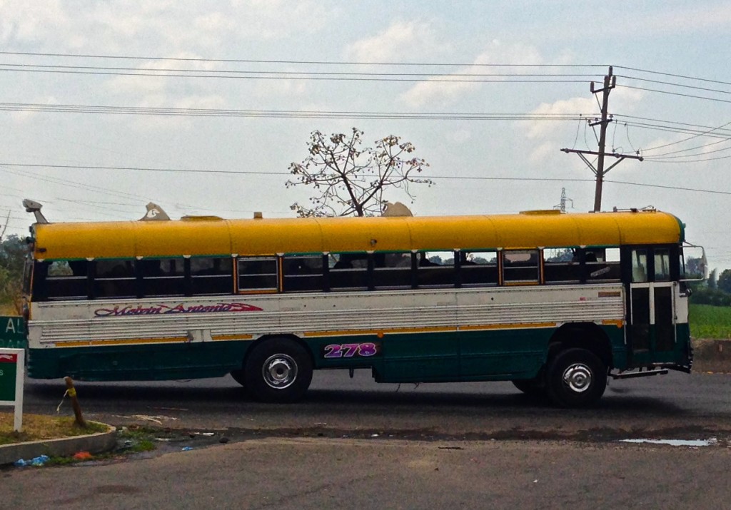 Many busses are hot-rodded in El Salvador