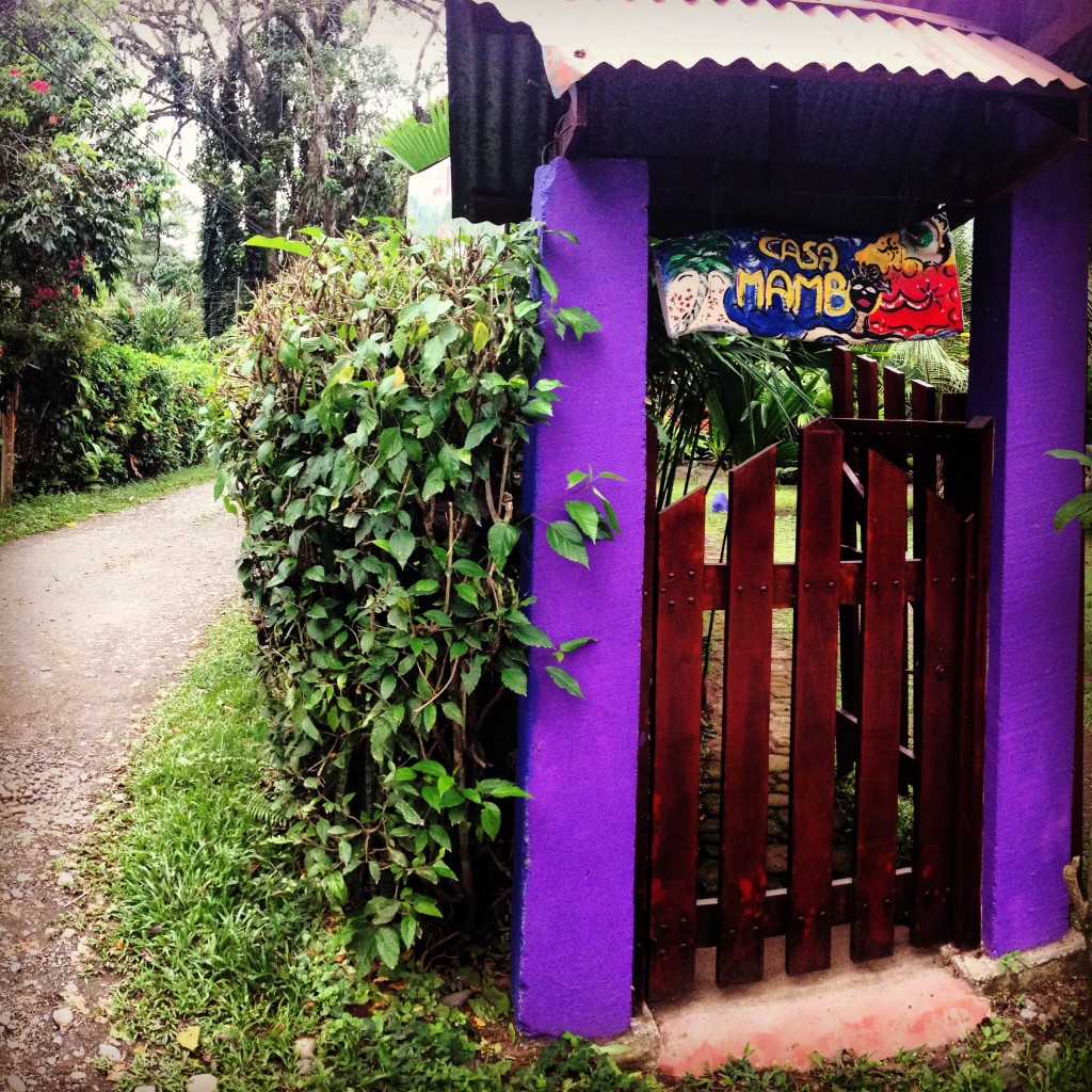 Casa Mamba owned by an Italian couple in Cahuita, Costa Rica