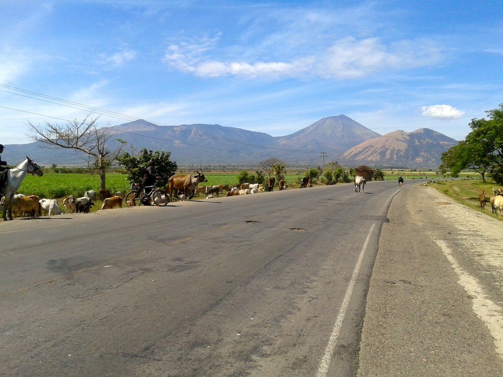 View of Volcan San Cristobal in Nicaragua