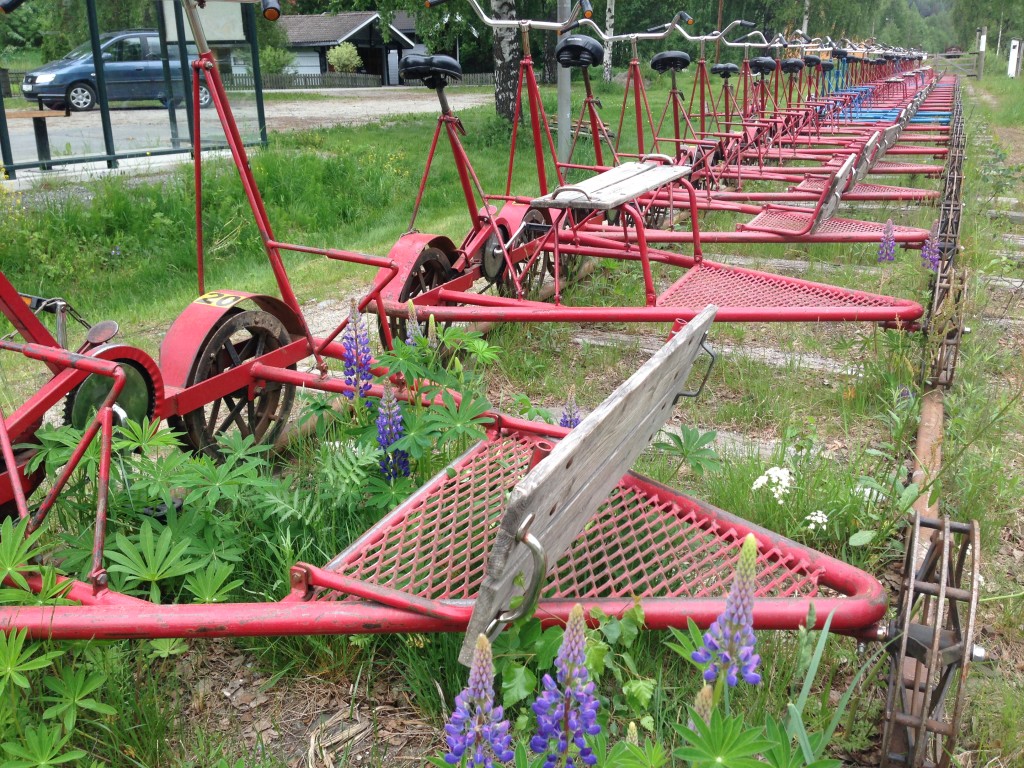 As seen along the Numedal bike route.