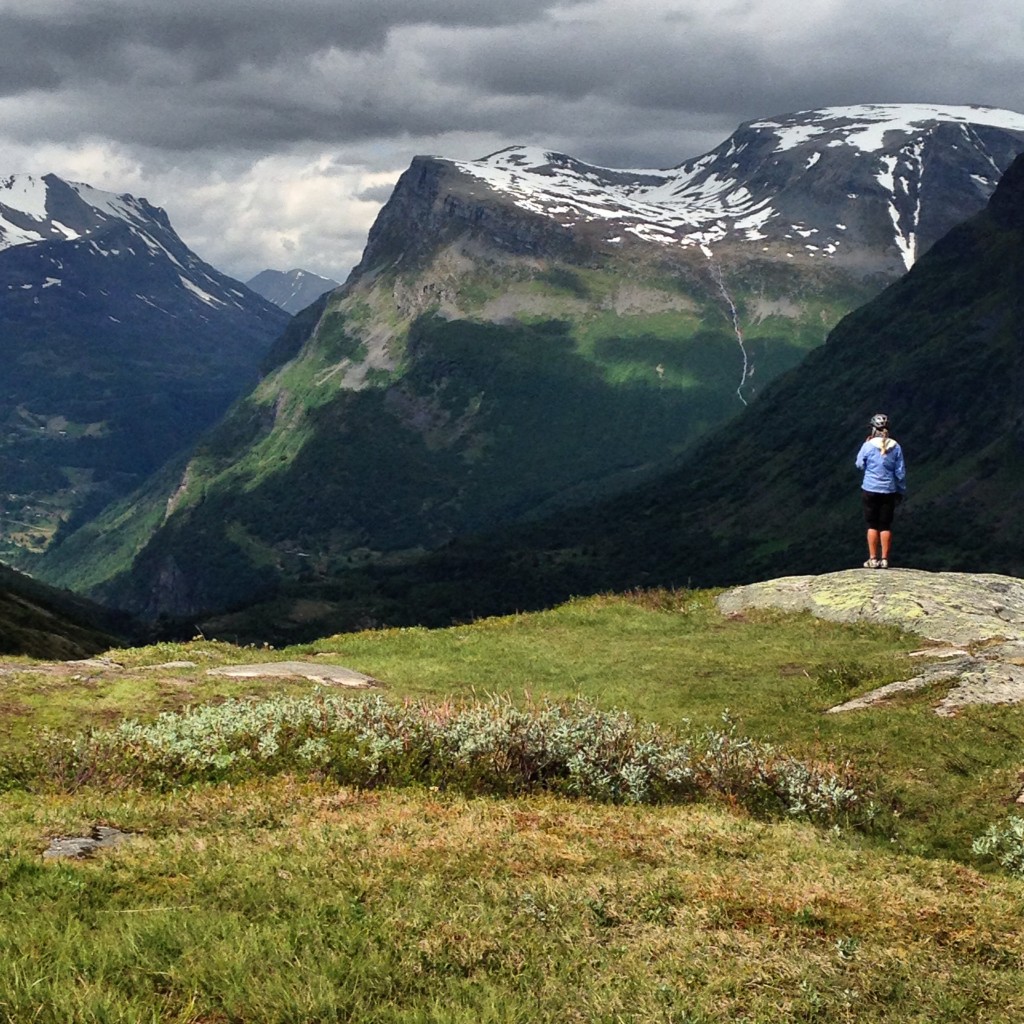 View just a few miles South of Geiranger.