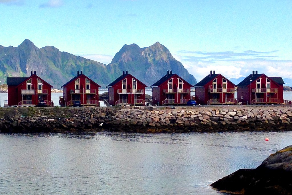 Dramatic Lofoten scenery.