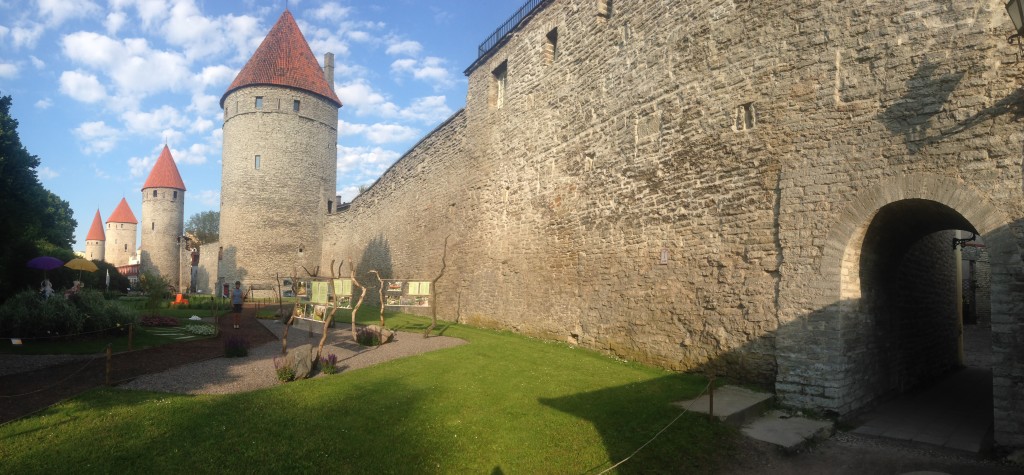 The Tallinn City Wall (also known as the Margarete wall).