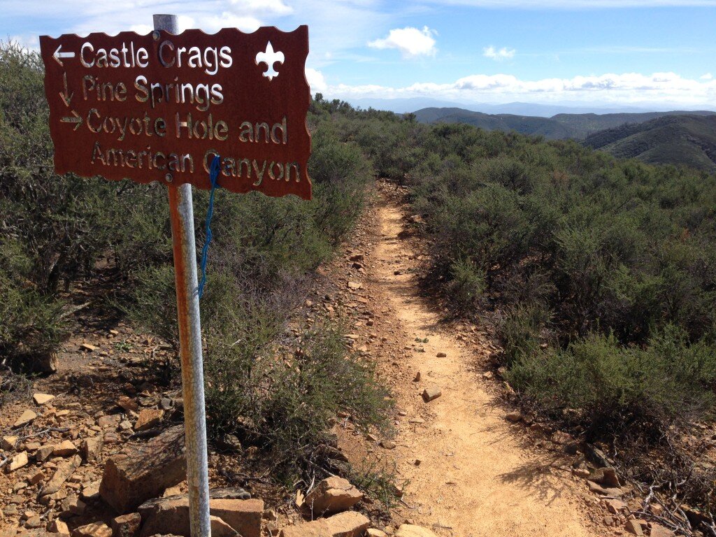 Coyote Hole, American Canyon, Castle Crags, Pine Springs