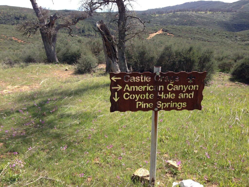 Coyote Hole, American Canyon, Castle Crags, Pine Springs