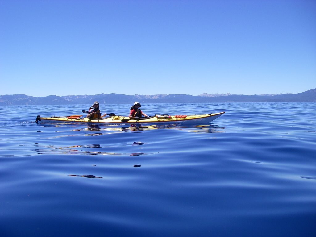 The crystal blue waters of Lake Tahoe are Stunning!