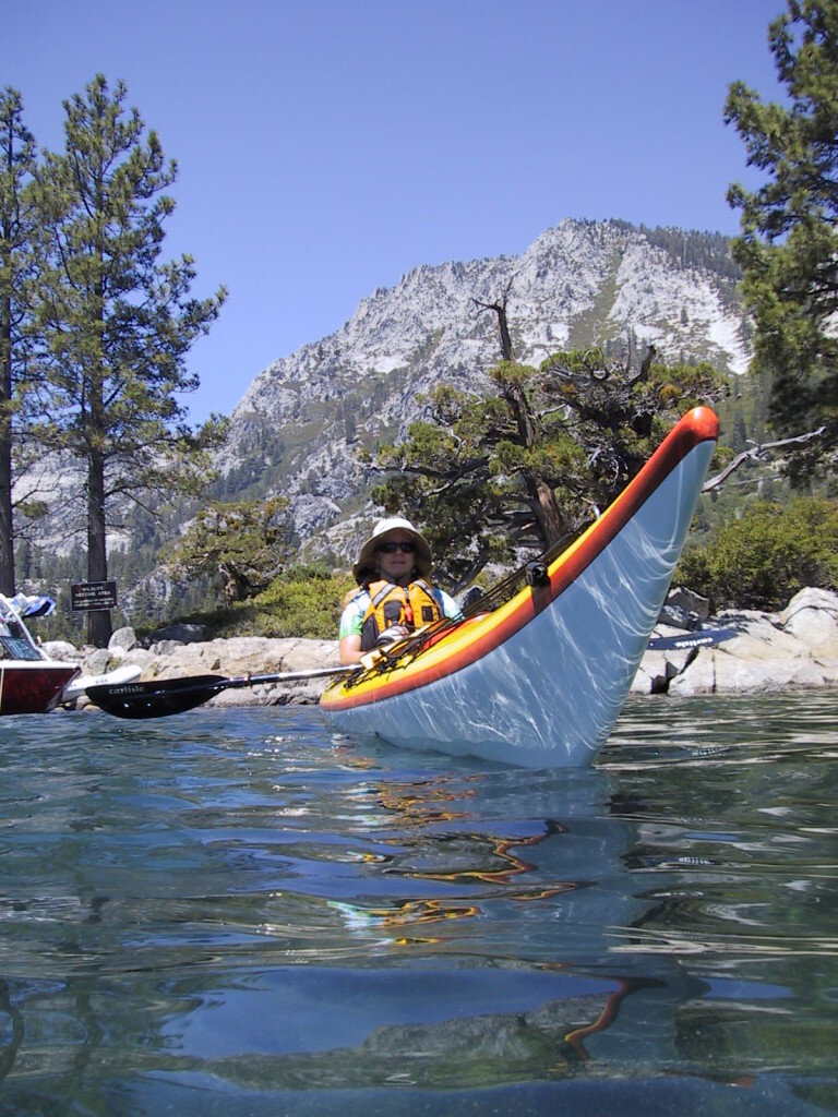 At the entrance of Emerald Bay