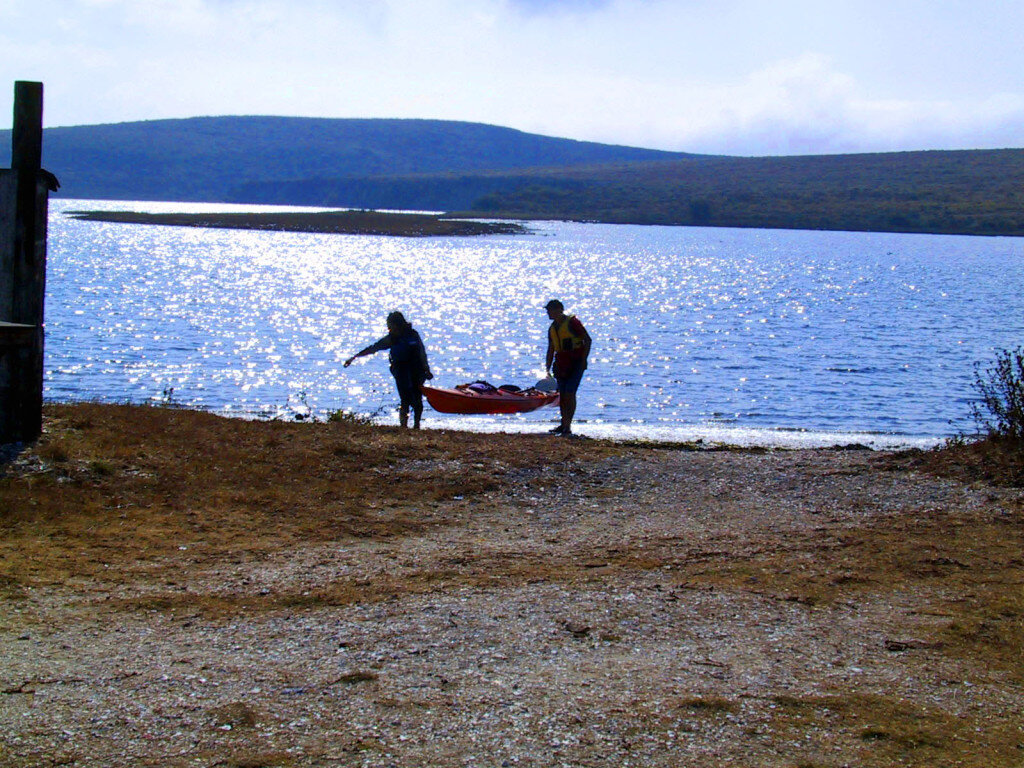 Launch is at Johnsons Oyster Farm.  Access may change here, so please check ahead of time 