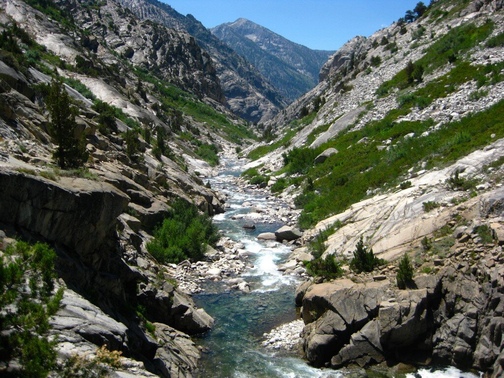 A classic view of the Middle Fork Kings River awaits you!
