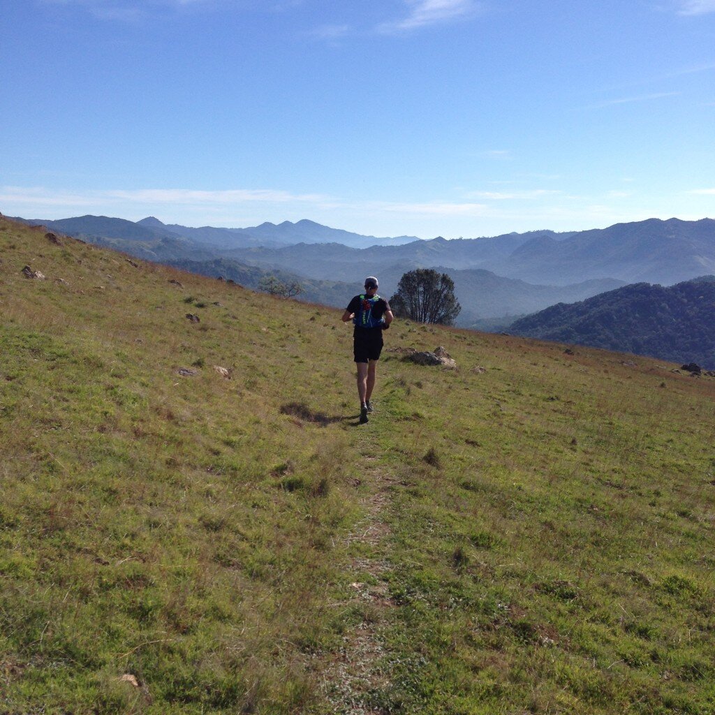 Spruce Creek Trail headed towards Dutra Flat.