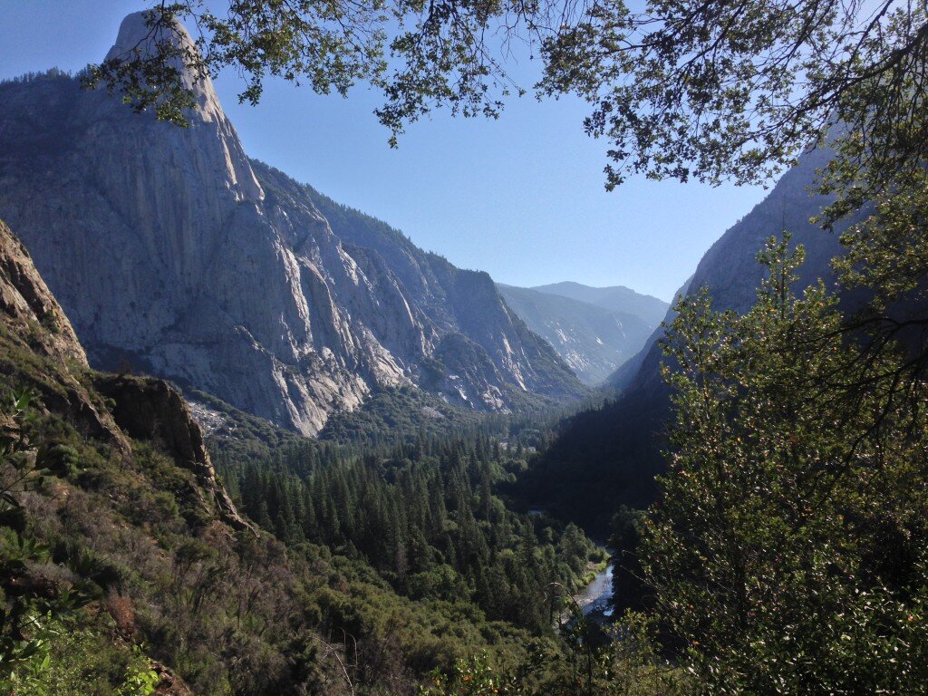 Tehipite Valley seen from above.