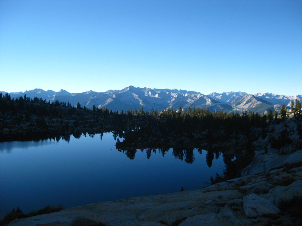 Grouse Lake with Grand Sentinel in the background