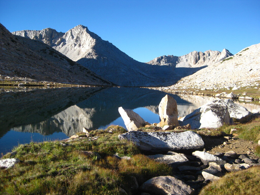Roper describes Lake Italy as being "fundamentally ugly." Surely he was not there at sunrise!