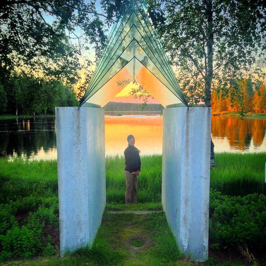 Art structure in Kuhmo