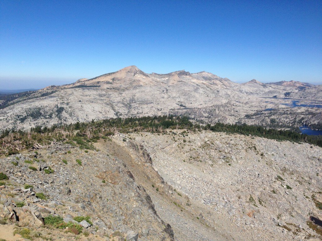 The view and Trail from Ralston Peak