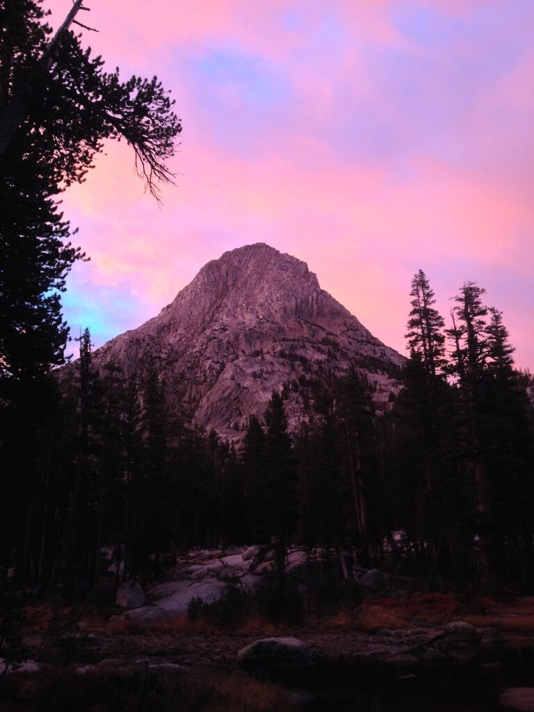The Hermit from our camp by McClure Meadows.