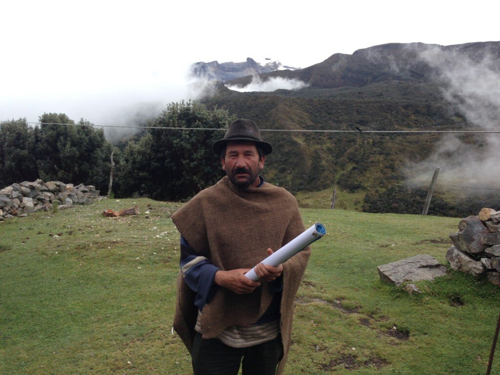 Luis Herreras.  He cooked me a fine dinner of sheep and potatoes.