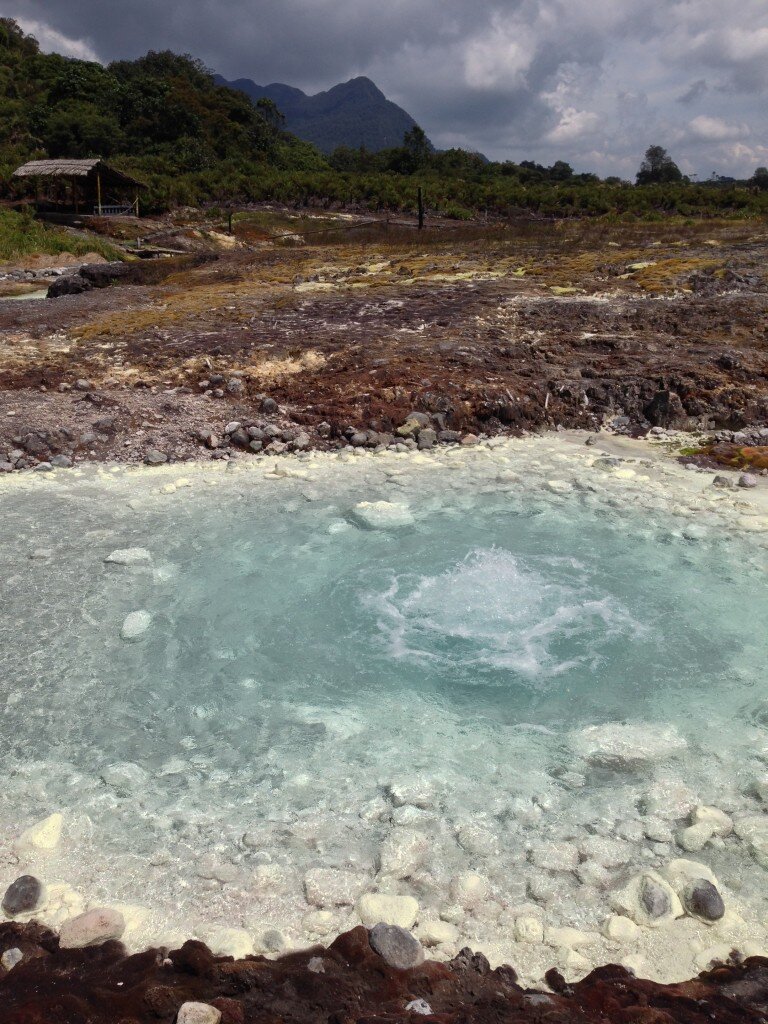 Termales San Juan is like a miniature Yellowstone!