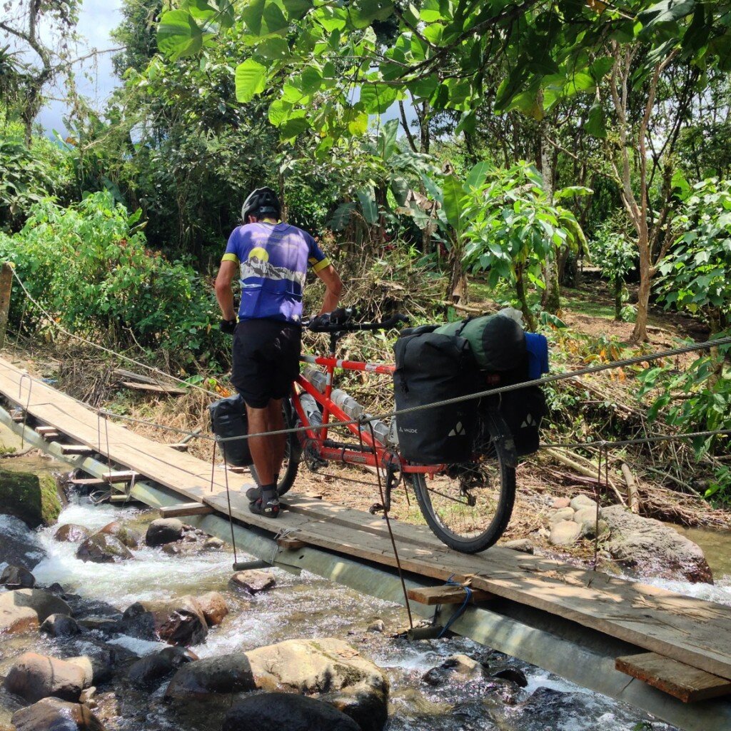 Getting around in Mindo can be tricky - in some areas, the bridges are quite minor