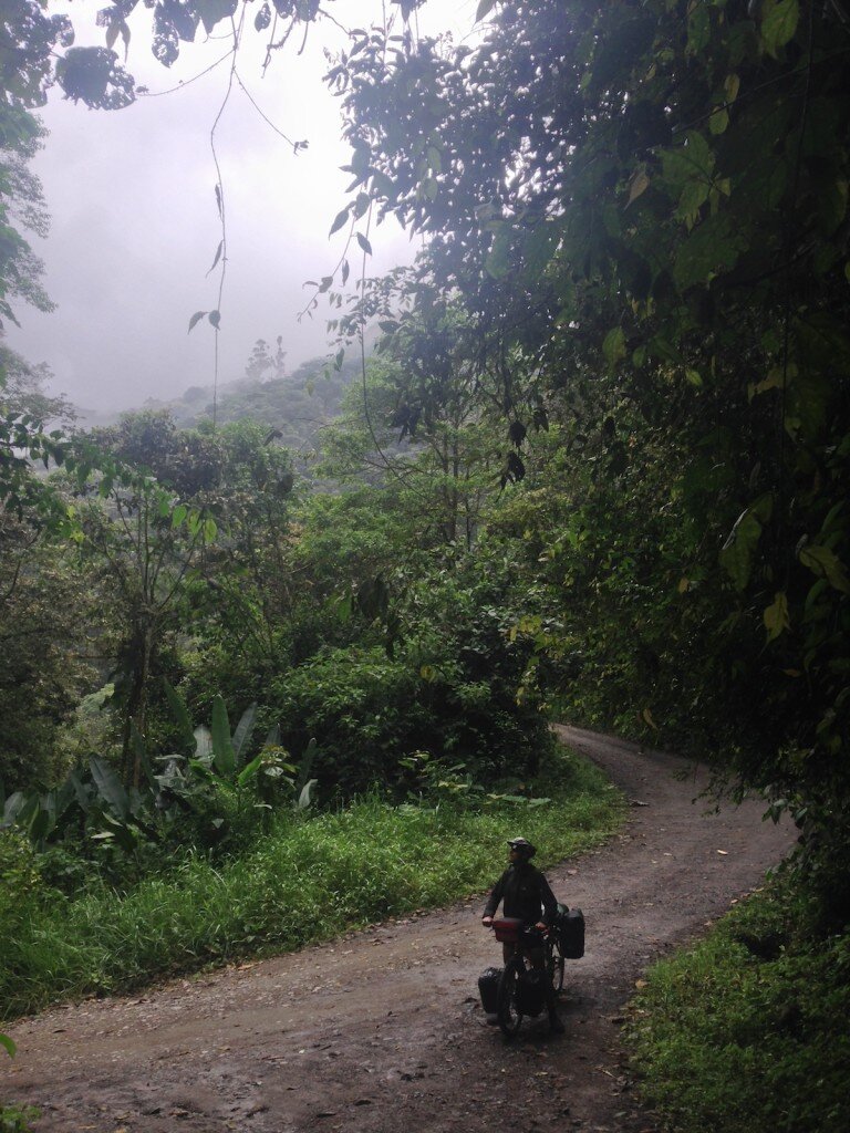 This is the type of scenery you will see along the route from Mindo to Nono.