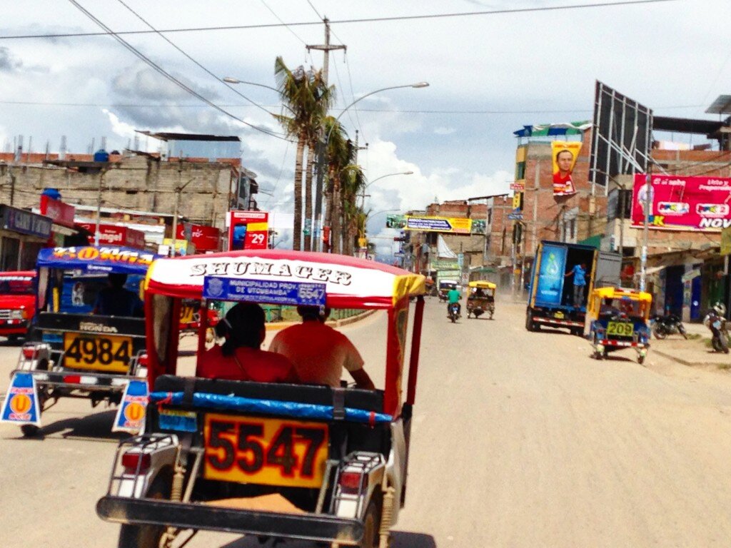 In Northern Peru (especially), expect to see these small vehicles dominating the road.