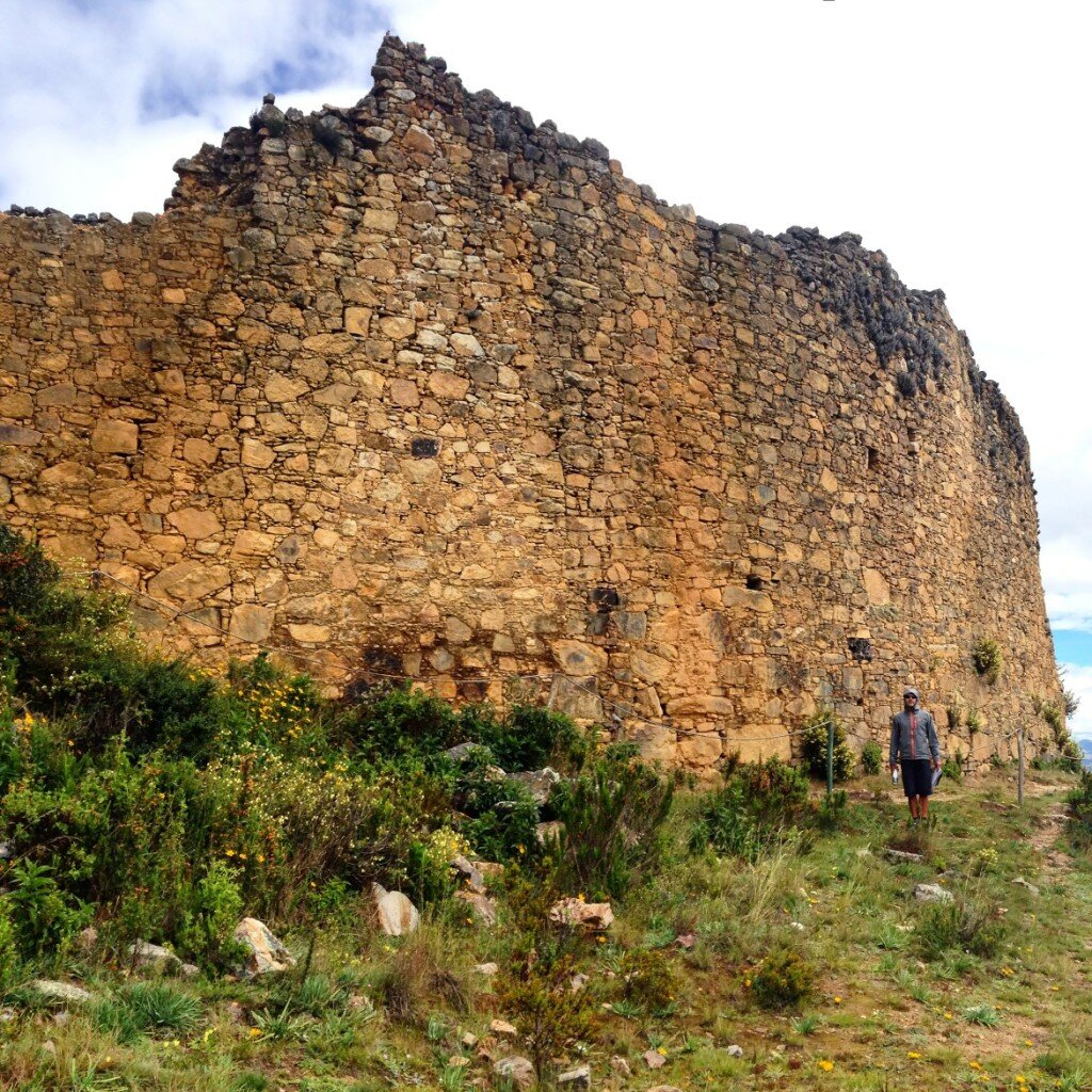 As you can see, the ruins at Kuelap were well fortified.