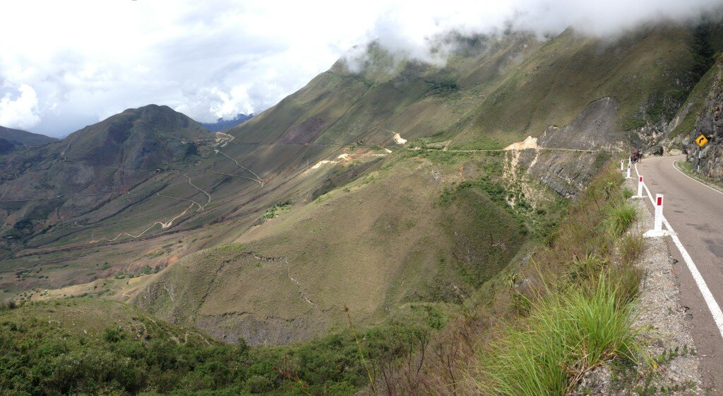 The climb from Balsa to Celendin... It's a long one!