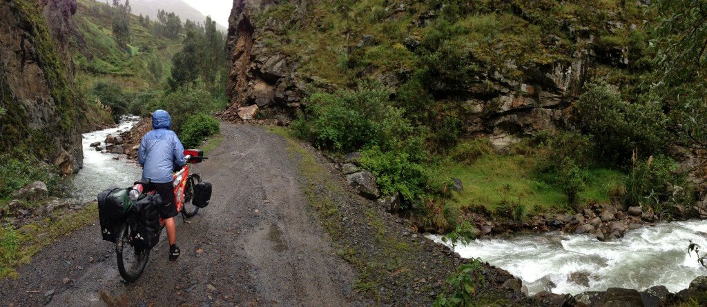 Getting closer to Conchucos, the scenery and depth of the canyon become more amazing.