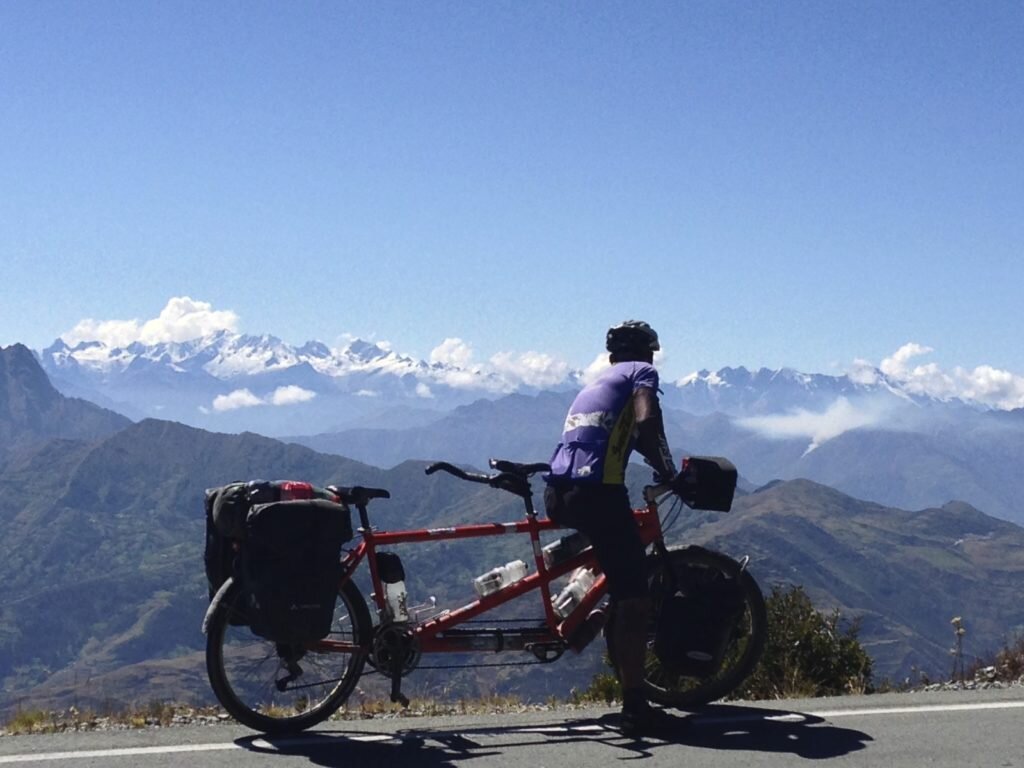 Pondering the set of mountains and valleys we will need to cross to get to Choquequirao.